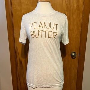 Women’s Small Peanut Butter T-shirt